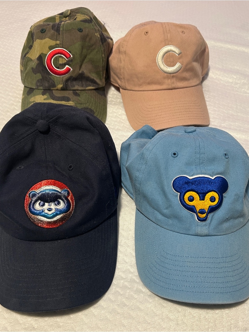 Lot of ‘47 Brand Clean-Up Cubs Hats
